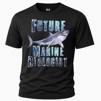 Shark Marine Biology Future Biologist Science Premium Cooling Performance Crew T-Shirt