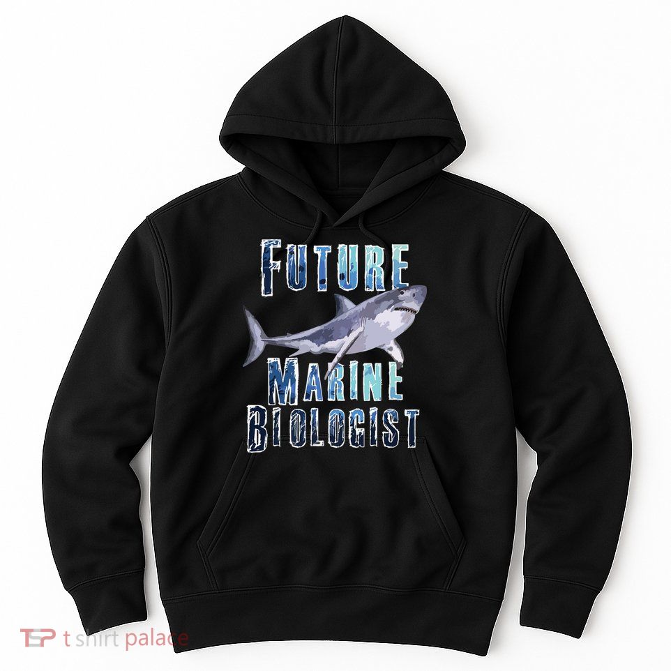 Shark Marine Biology Future Biologist Science Premium Hoodie