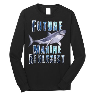 Shark Marine Biology Future Biologist Science Premium Long Sleeve Shirt