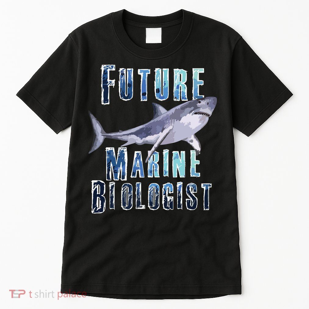 Shark Marine Biology Future Biologist Science Premium Tall T-Shirt