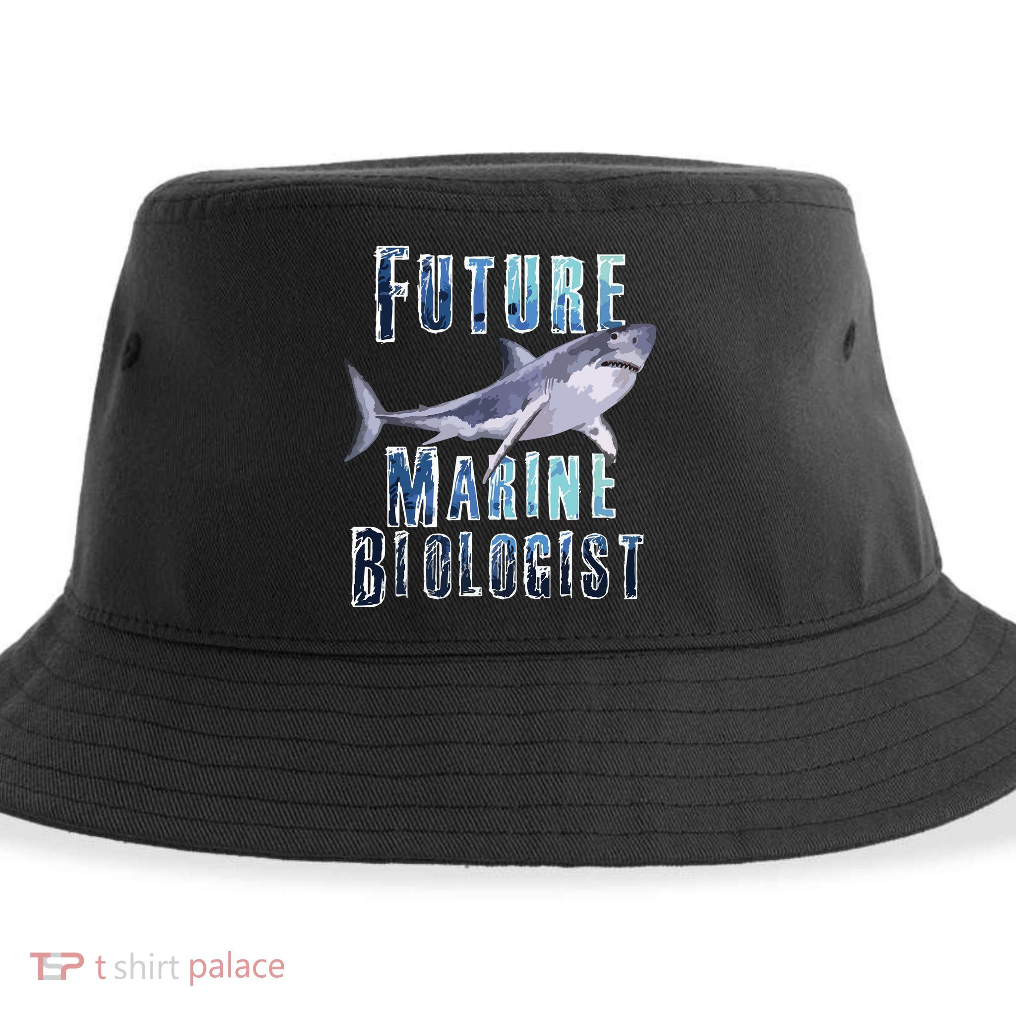 Shark Marine Biology Future Biologist Science Premium Sustainable Bucket Hat