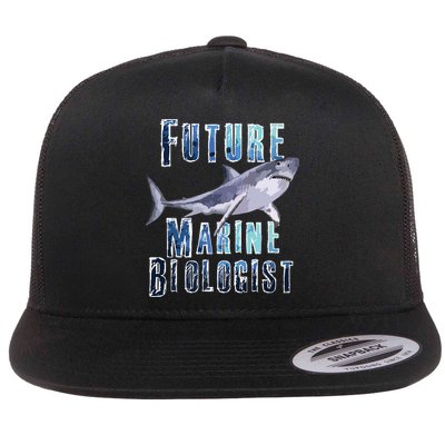 Shark Marine Biology Future Biologist Science Premium Flatbill Hat
