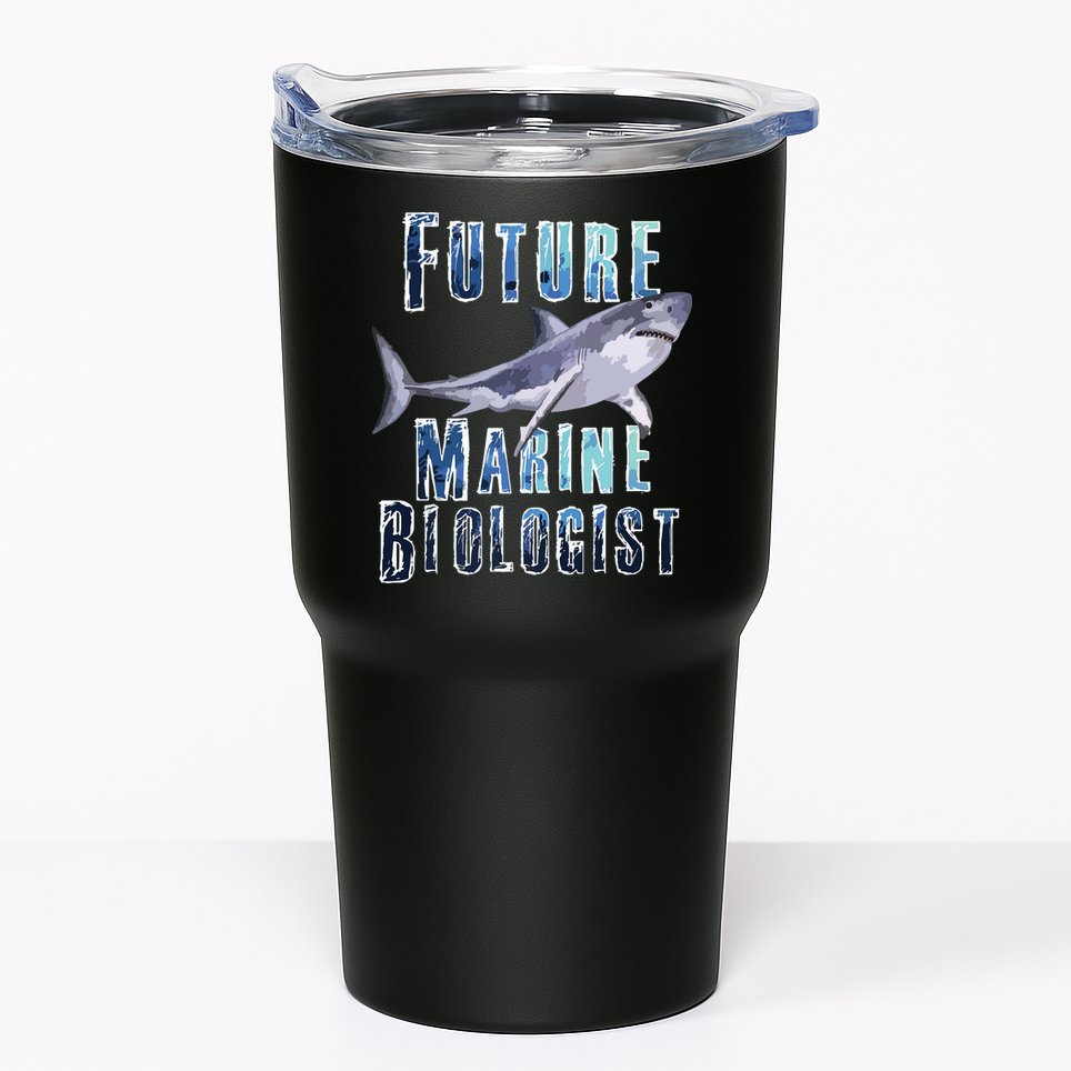 Shark Marine Biology Future Biologist Science Premium Tumbler