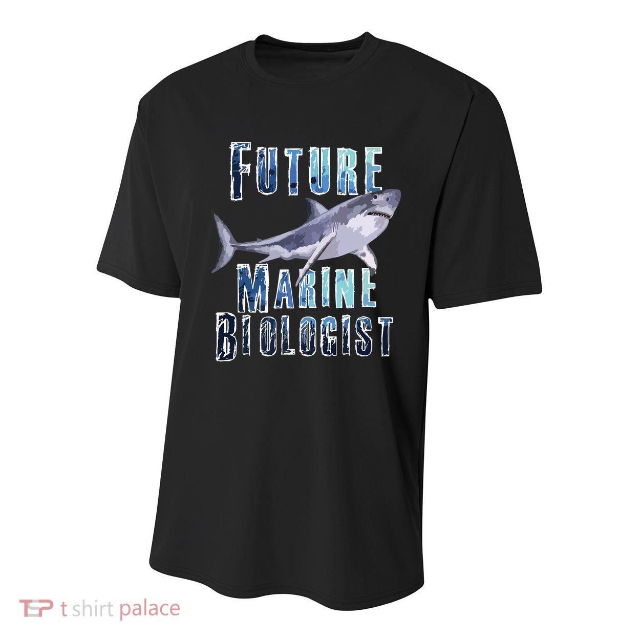 Shark Marine Biology Future Biologist Science Premium Youth Performance Sprint T-Shirt