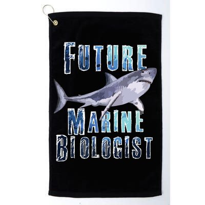 Shark Marine Biology Future Biologist Science Premium Golf Towel