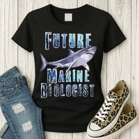Shark Marine Biology Future Biologist Science Premium Womens T-Shirt