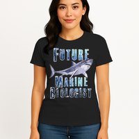 Shark Marine Biology Future Biologist Science Premium Womens T-Shirt