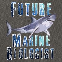Shark Marine Biology Future Biologist Science Premium Cotton Canvas Backpack