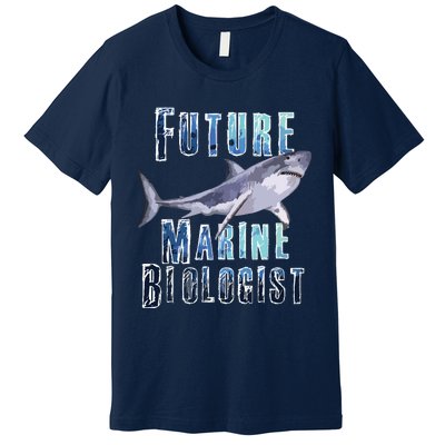 Shark Marine Biology Future Biologist Science Premium Premium T-Shirt