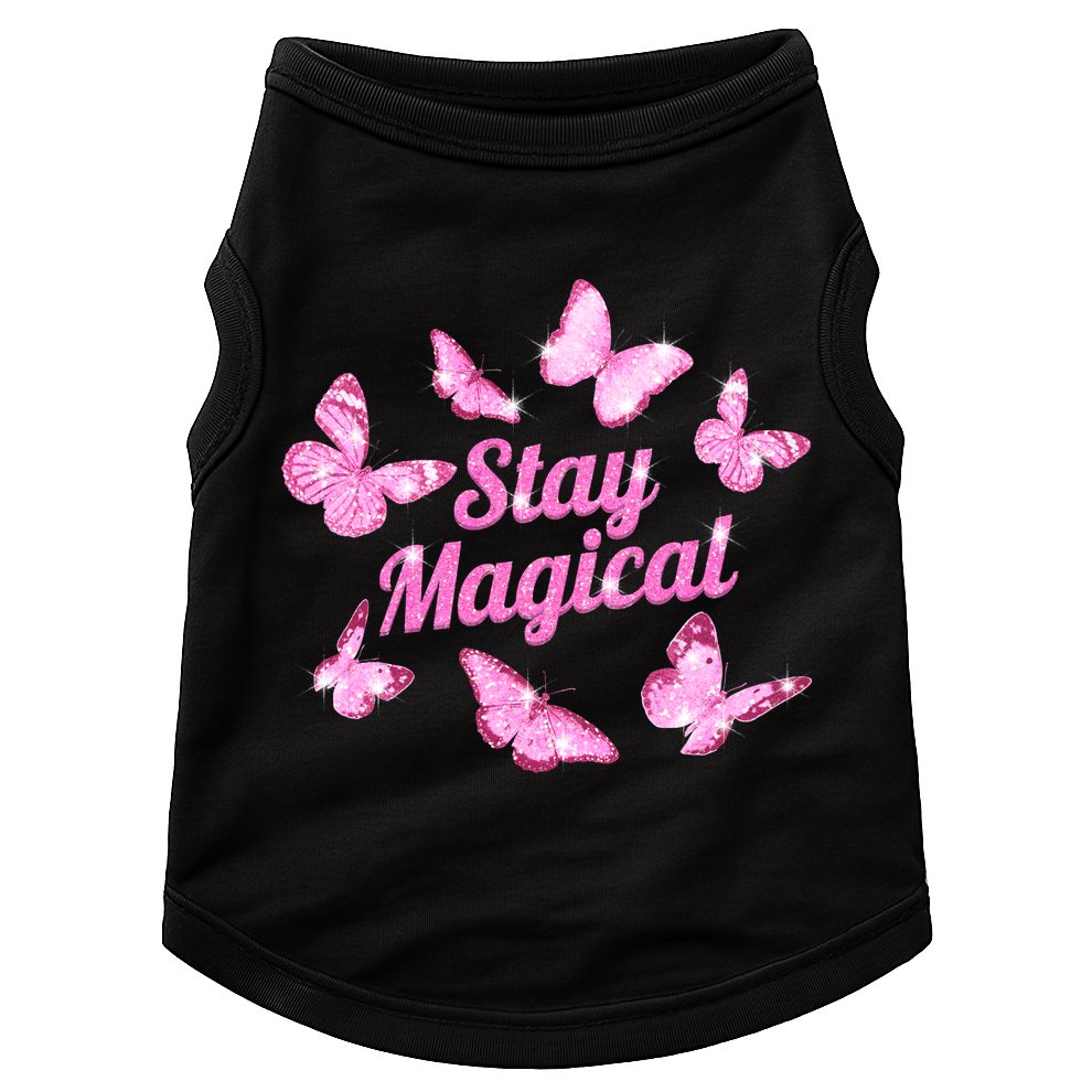 Stay Magical Butterfly Cute Gift Doggie Tank