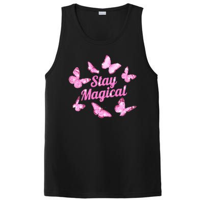 Stay Magical Butterfly Cute Gift PosiCharge Competitor Tank