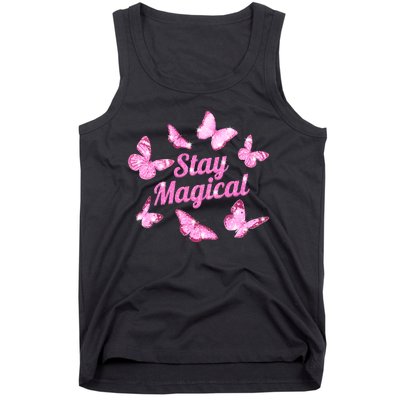 Stay Magical Butterfly Cute Gift Tank Top