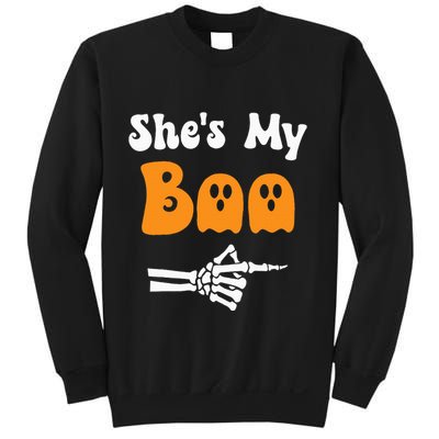 SheS My Boo Matching Halloween Pajama Sweatshirt