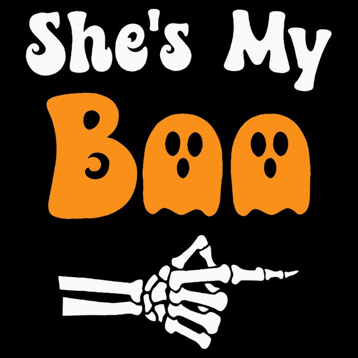 SheS My Boo Matching Halloween Pajama Drawstring Bag