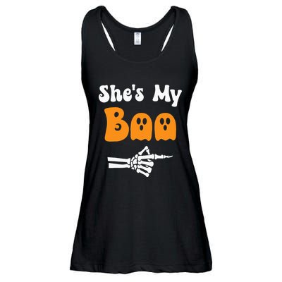 SheS My Boo Matching Halloween Pajama Ladies Essential Flowy Tank