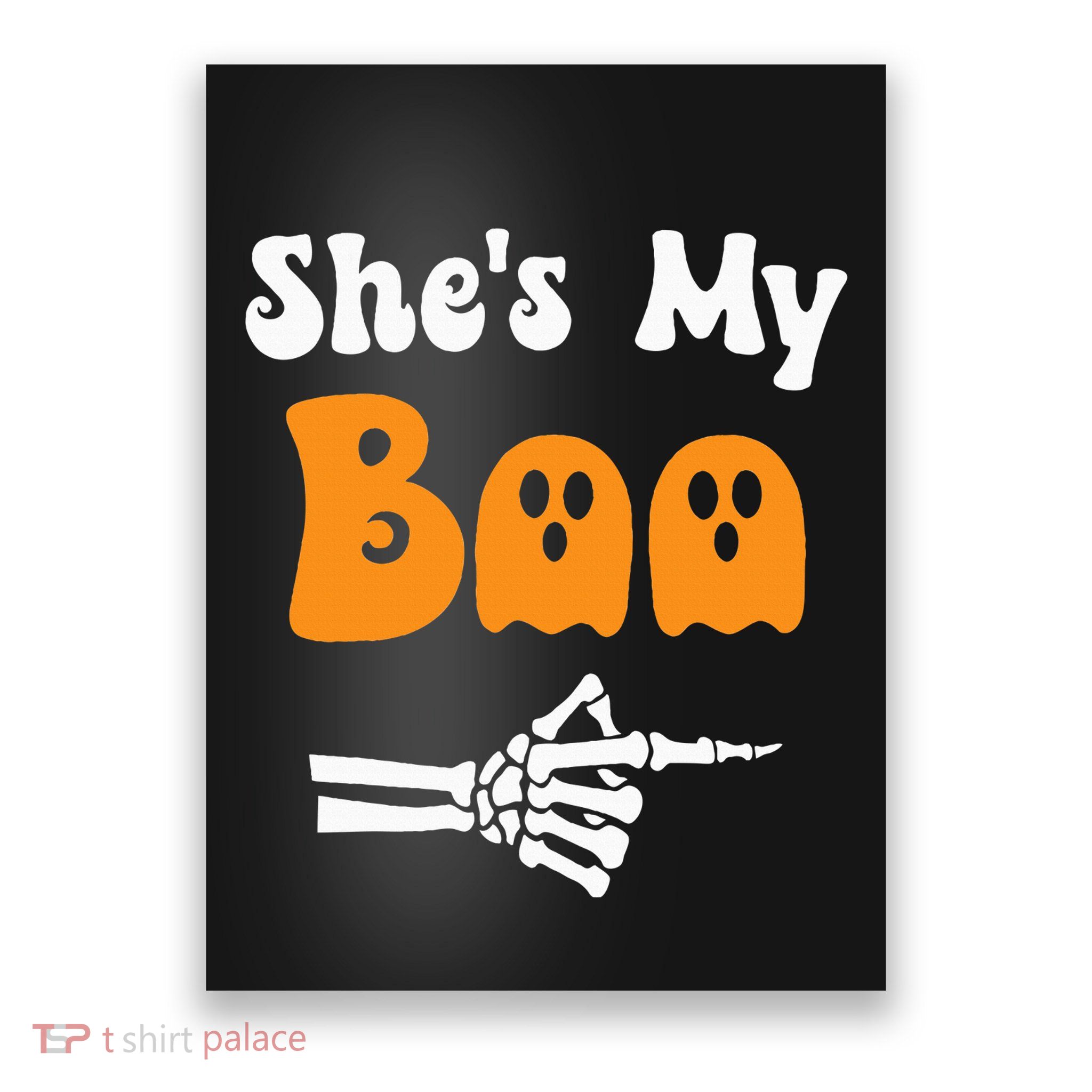 SheS My Boo Matching Halloween Pajama Poster