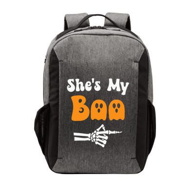 SheS My Boo Matching Halloween Pajama Vector Backpack