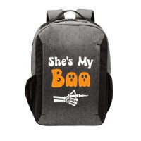 SheS My Boo Matching Halloween Pajama Vector Backpack