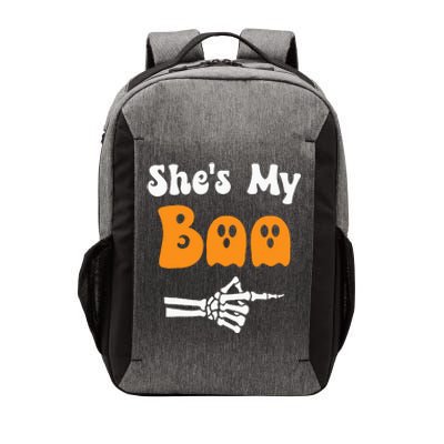 SheS My Boo Matching Halloween Pajama Vector Backpack