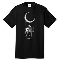 Skeleton Moon Band Rock And Roll Concert Tall T-Shirt