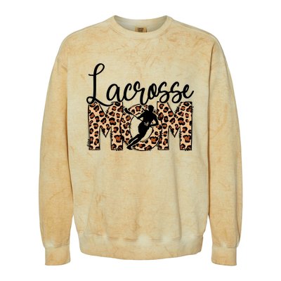 Sports Mom Bundle Lacrosse Colorblast Crewneck Sweatshirt