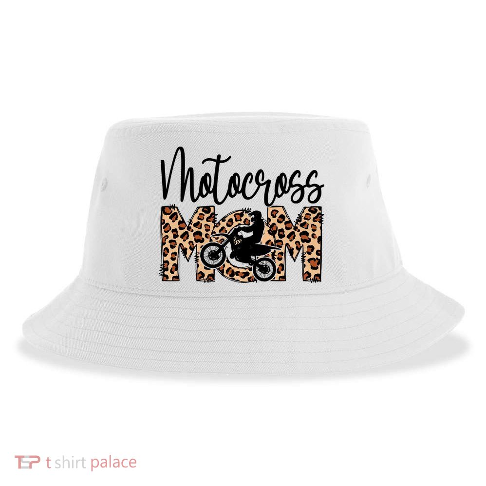 Sports Mom Motocross Sustainable Bucket Hat