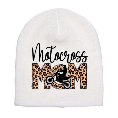 Sports Mom Motocross Short Acrylic Beanie
