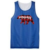 S Mama Bear Gift Buffalo Plaid Mama Bear Meaningful Gift Mesh Reversible Basketball Jersey Tank