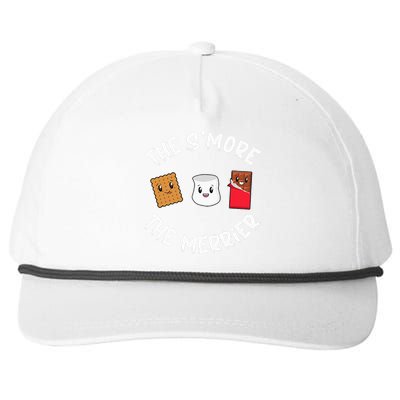 Smores Marshmallow Biscuit Chocolate Cute S'mores Snapback Five-Panel Rope Hat