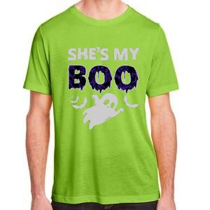 Shes My Boo Halloween Adult ChromaSoft Performance T-Shirt