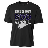 Shes My Boo Halloween Cooling Performance Crew T-Shirt