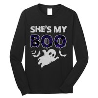 Shes My Boo Halloween Long Sleeve Shirt