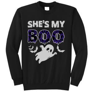 Shes My Boo Halloween Sweatshirt