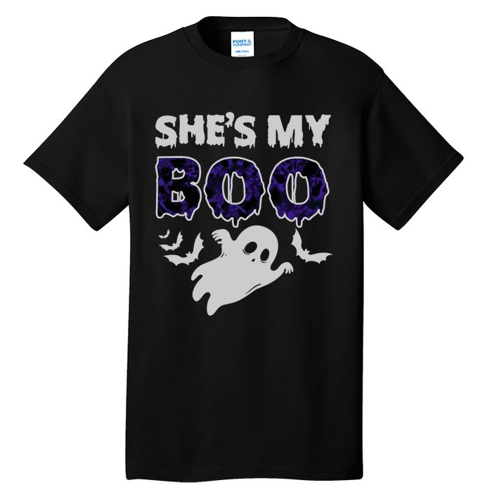 Shes My Boo Halloween Tall T-Shirt