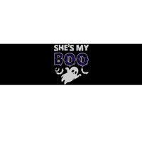 Shes My Boo Halloween Bumper Sticker