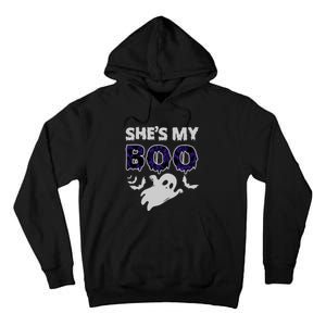 Shes My Boo Halloween Tall Hoodie