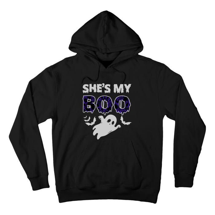 Shes My Boo Halloween Tall Hoodie