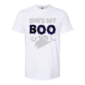 Shes My Boo Halloween Softstyle CVC T-Shirt