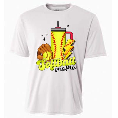 Softball Mama Boujee Softball Cooling Performance Crew T-Shirt