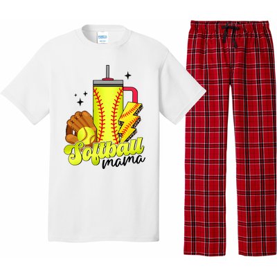 Softball Mama Boujee Softball Pajama Set