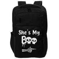 She’S My Boo Skull Face Impact Tech Backpack