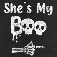 She’S My Boo Skull Face 15oz Campfire Ceramic Mug