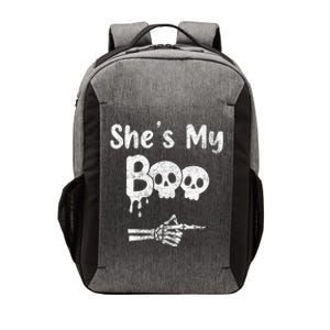 She’S My Boo Skull Face Vector Backpack