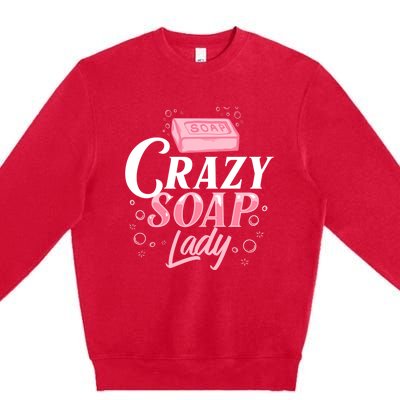 Soap Making Beginner Natural Soap Maker Gift Premium Crewneck Sweatshirt