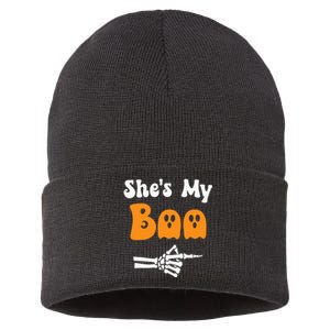 SheS My Boo Matching Halloween Pajama Couples SheS My Boo Sustainable Knit Beanie