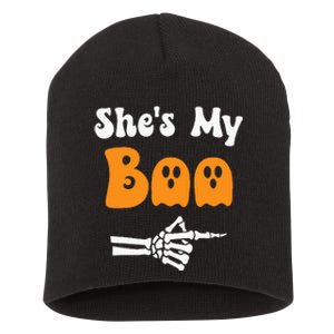 SheS My Boo Matching Halloween Pajama Couples SheS My Boo Short Acrylic Beanie