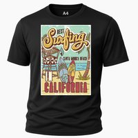 Santa Monica Beach California Cooling Performance Crew T-Shirt