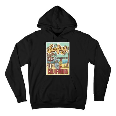 Santa Monica Beach California Hoodie