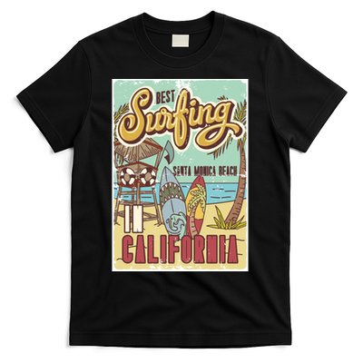 Santa Monica Beach California T-Shirt