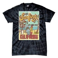 Santa Monica Beach California Tie-Dye T-Shirt